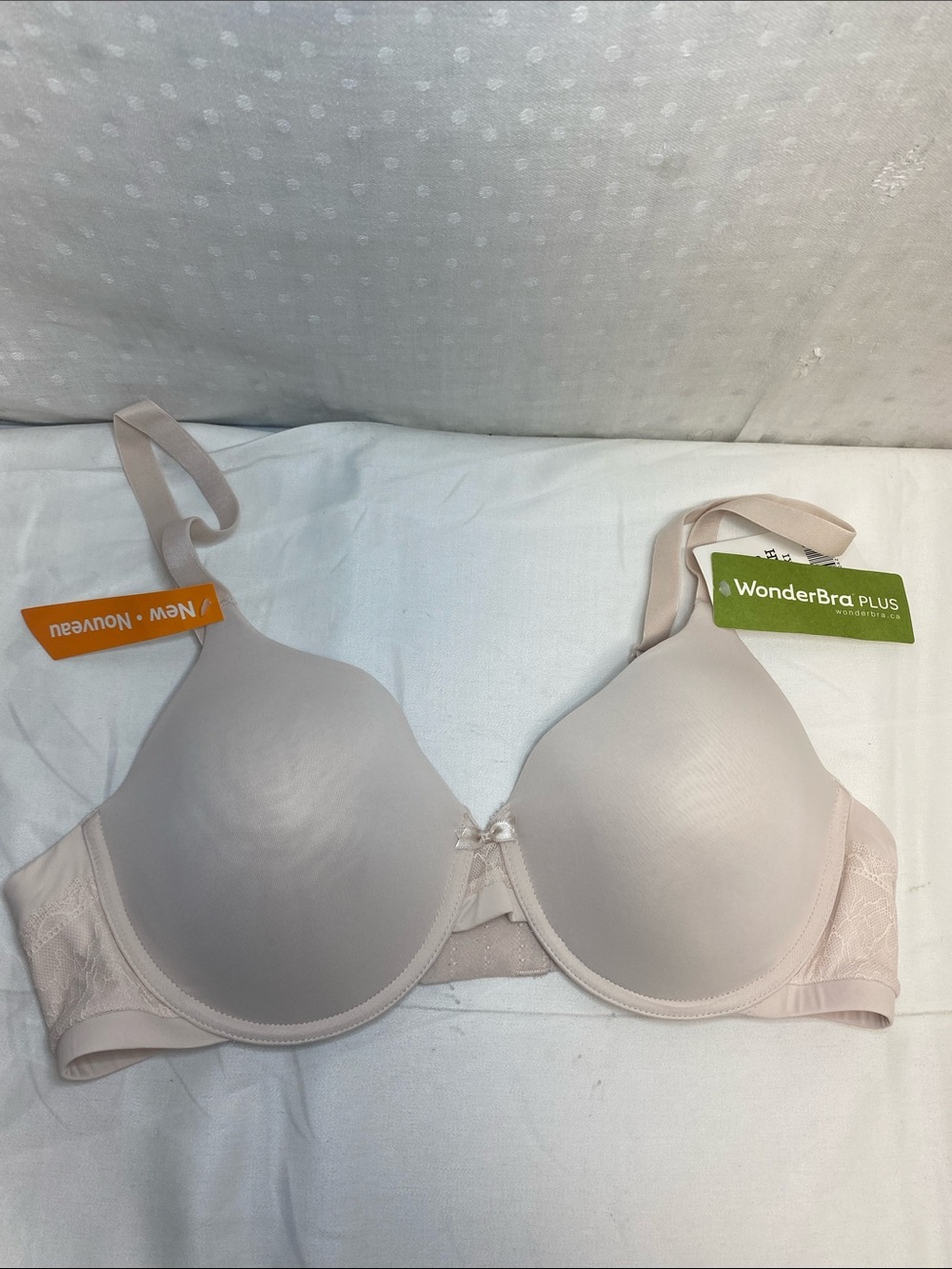Wonderbra Plus Underwire Molded T-Shirt Bra Style E1322H Size 38C NEW